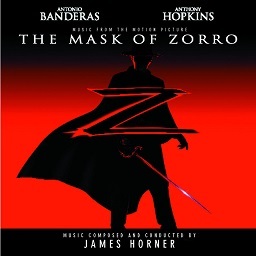 کاور آلبوم James Horner - The Mask Of Zorro Soundtrack
